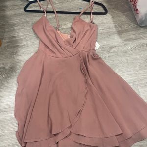 Brand new pink mini dress! Dress up or dress down perfect for any occasion